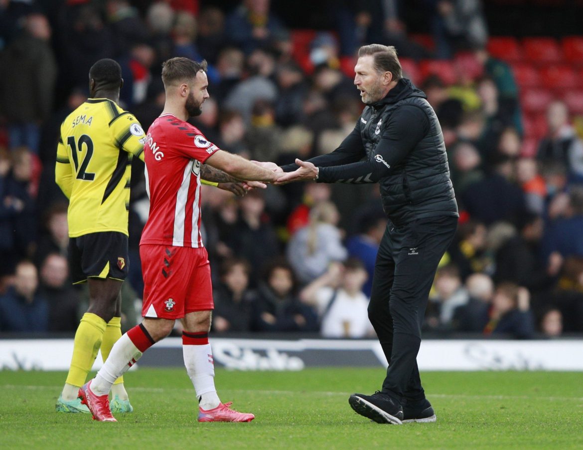 Adam Armstrong must start against Norwich